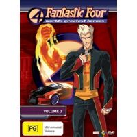 Fantastic Four World's Greatest Heroes : Vol 3 - -DVD Series Animated New