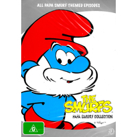 The Smurfs Papa Smurf Collection -Kids DVD Series Rare Aus Stock New Region 4