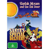 SANTA'S SPECIAL DELIVERY / SANTA'S MOUSE AND THE RAT DEER -Kids DVD New