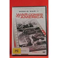 World War II War Comes To America DVD