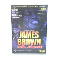James Brown Soul Jubilee Live -Rare DVD Aus Stock -Music New