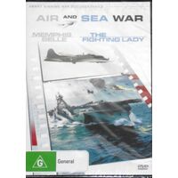 Air and Sea War Memphis Belle The Fighting Lady - DVD Series New