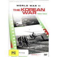 WORLD WAR II THE KOREAN WAR 1950-1953 DVD
