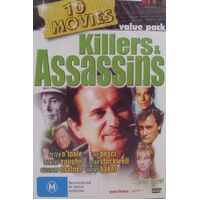Killers & Assassins - 10 Movie - Rare DVD Aus Stock New Region 4