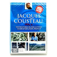 JACQUES COUSTEAU VOL. 6 SNOWSTORM IN THE JUNGLE 2 EPISODES DVD