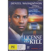 License to Kill - Rare DVD Aus Stock New Region 4