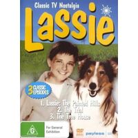 Lassie CLASSIC TV 3 Classic Episodes - Rare DVD Aus Stock New