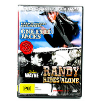 One Eyed Jacks / Randy Rides Alone- 2 Great Movies - Double Feature - DVD New