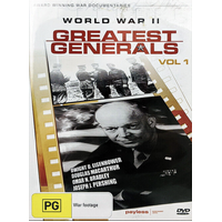 The Greatest Generals VOL 1 WWII Documentary / War Footage B&W