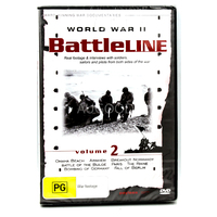 WORLD WAR II BATTLELINE VOL 2 REAL FOOTAGE -DVD War Series New