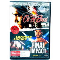 Cut for blood. Double impact double feature DVD