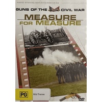 GUNS OF THE CIVIL WAR MEASURE FOR MEASURE DVD