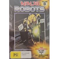 Ninja Robots Volume 8 - 2 GREAT EPISODES -DVD Series Animated New Region ALL
