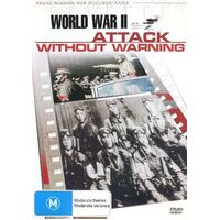 WORLD WAR II ATTACK WITHOUT WARNING DVD