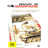 Century of Warfare World War II & The Korean War Video DVD