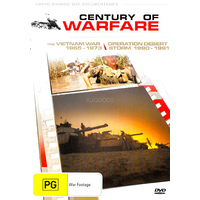 Century Of Warfare Vietnam War Operation Desert Storm -DVD War Series New