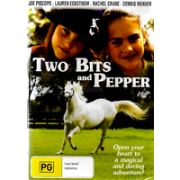 TWO BITS AND PEPPER Joe Piscopo, Lauren Eckstrom -Family DVD New Region ALL