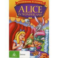Alice In Wonderland: Storybook Classics Animated -Kids DVD New Region 4