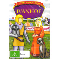 IVANHOE ANIMATION A STORYBOOK CLASSIC -Kids DVD Rare Aus Stock New Region 4
