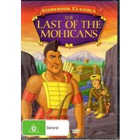 THE LAST OF THE MOHICANS Storybook Classics G -Kids DVD Rare Aus Stock New