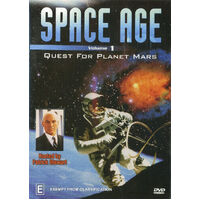 Space Age Vol 1 : Quest For Planet Mars : Universe Documentary : DVD