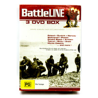 BattleLINE - 3 DISC BOX -Rare DVD Aus Stock War Series New