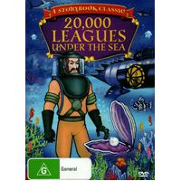 20000 LEAGUES UNDER THE SEA -childrens Kid's Children Classic story G Region 4