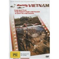 BATTLE OF VIETNAM 3 DOCUMENTARIES -Rare DVD Aus Stock War Series New