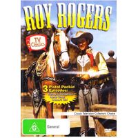 ROY ROGERS VOLUME 1 3 CLASSIC EPISODES - DVD Series Rare Aus Stock New