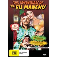 ADVENTURES OF DR FU MANCHU 3 VILLIANOUS EPISODES - DVD Series New
