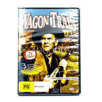 Wagon Train- 3 Adventurous Episodes - DVD Series Rare Aus Stock New Region 4
