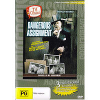 DANGEROUS ASSIGNMENT - Brian Donlevy -3 THRILL-PACKED EPISODES DVD