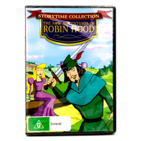 THE NEW ADVENTURES OF ROBIN HOOD ANIMATION STORYTIME COLLECTION -Kids DVD New