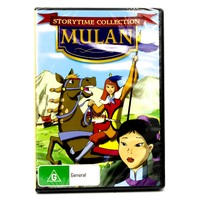 MULAN (STORYTIME COLLECTION​) Region FREE Kid's Children -Kids DVD New