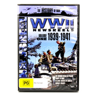 WORLD WAR II NEWS REELS - VOLUME 1 - 1939-1941 -DVD War Series New Region ALL