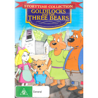 GOLDILOCKS & THE THREE BEARS -Kids DVD Rare Aus Stock New Region ALL