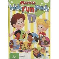 6 DVD KIDS FUN PACK VOLUME 1 - CHILDREN'S Pack