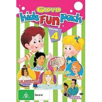 Kid's FUN PACK VOLUME 4 6 PACK EMPERORS NEW CLOTHES -Kids DVD New