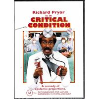 Critical Condition Richard Pryor -Rare DVD Aus Stock Comedy New Region 4