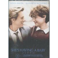 SHE'S HAVING A BABY - Kevin Bacon, Elizabeth McGovern, Alec Baldwin - DVD New