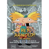 Hey Arnold - The Movie -Rare DVD Aus Stock Animated New