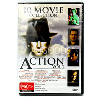 10 Movie Collection Action Vol 2 - Rare DVD Aus Stock New Region ALL