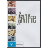 ALFIE - 1966 - MICHAEL CAINE - SHELLEY WINTERS - MILLICENT MARTIN - DVD New