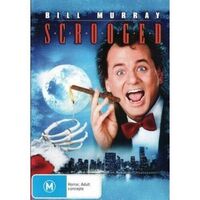 Scrooged Region 4 -Rare DVD Aus Stock Comedy New