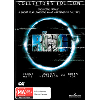 Ring Collector's Edition - Rare DVD Aus Stock New Region 4