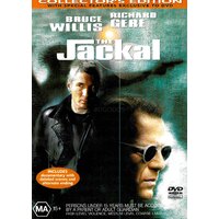THE JACKAL - COLLECTORS EDITION - Rare DVD Aus Stock New Region 4