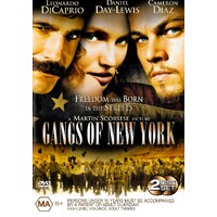 GANGS OF NEW YORK - 2 DISC SET (DICAPRIO, CAMERON DIAZ) - DVD New Region 4