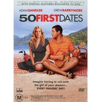 50 First Dates -Rare DVD Aus Stock Comedy New Region 4