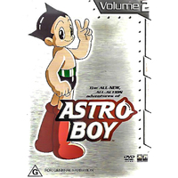 ASTRO BOY VOL.2 -Rare DVD Aus Stock Animated New Region 4