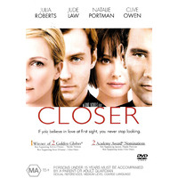 Closer - Rare DVD Aus Stock New Region 4
